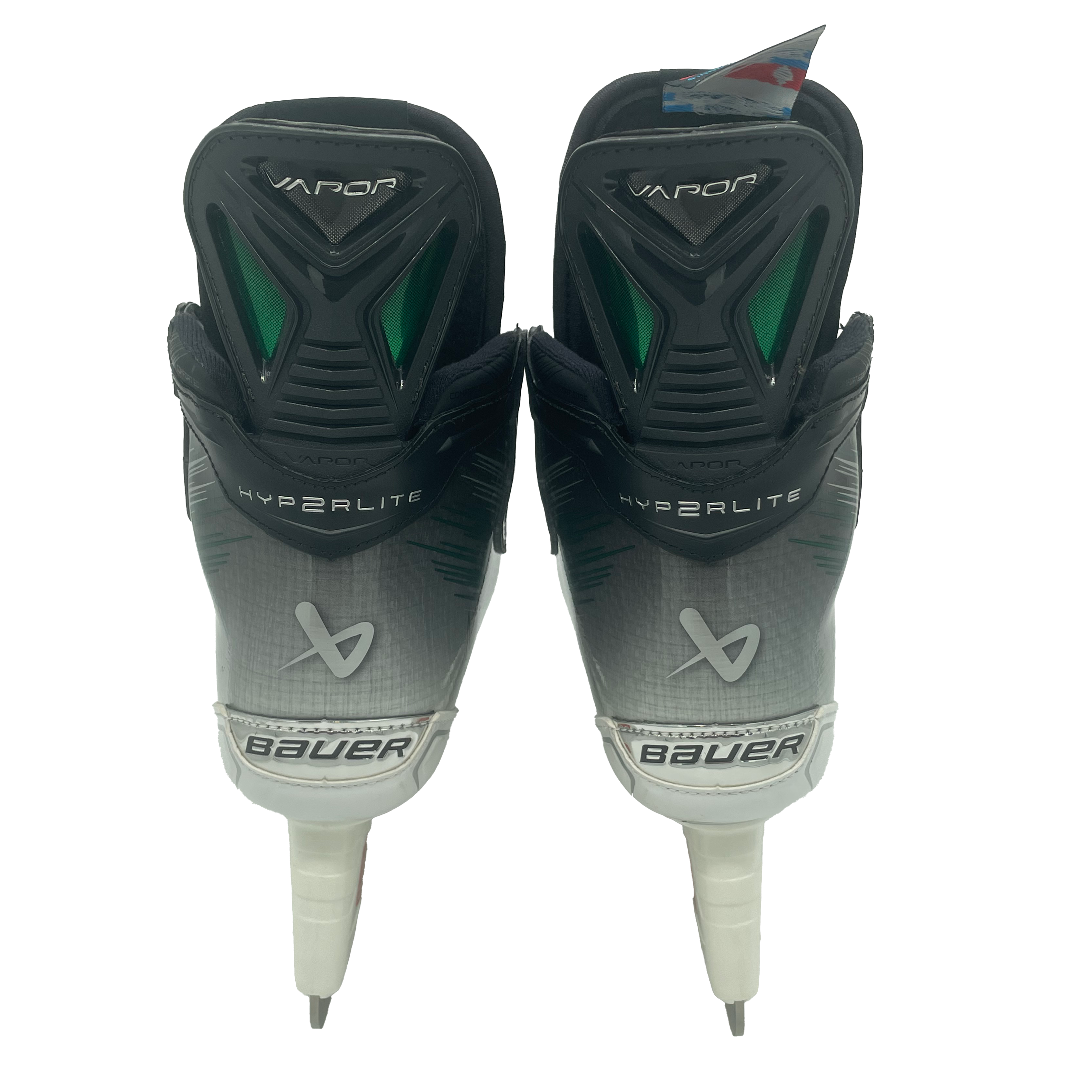 Bauer Vapor Hyperlite 2 – Patins de hockey Pro Stock – Taille 4.25D (Vert)